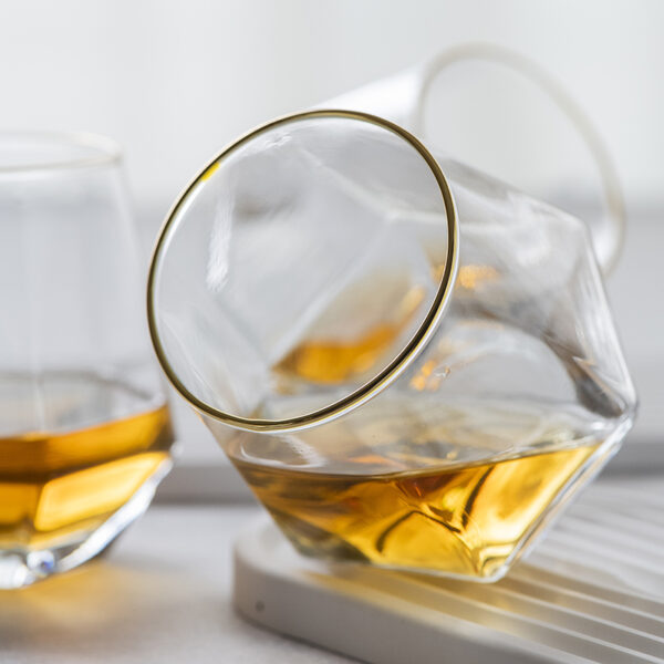 六角玻璃水杯：圖片 3