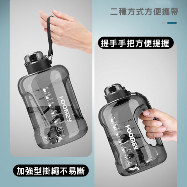 大容量tritan健身水壺：圖片 3