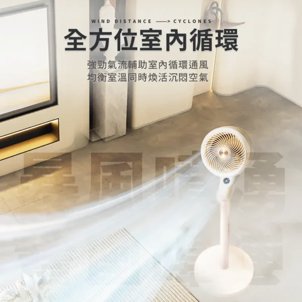 SOTHING 向物 智慧聲控3D空氣循環扇 (送精油)：圖片 6