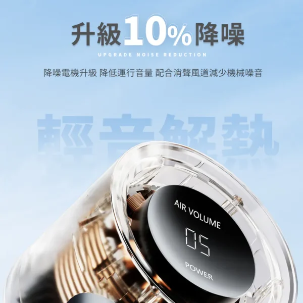 SOTHING 向物手持風扇 - 風鈴Pro (杏白/深灰) (可隨身上飛機)：圖片 4