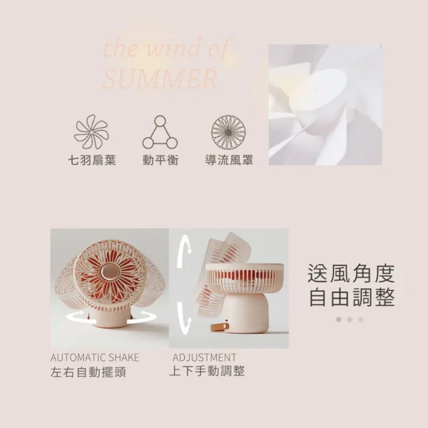 SOTHING 向物多功能照明無線長續航風扇：圖片 7