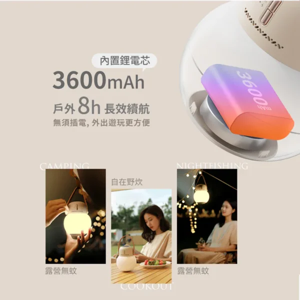 SOTHING 向物不倒翁夜燈驅蚊器 ｜無線/ 定時：圖片 7