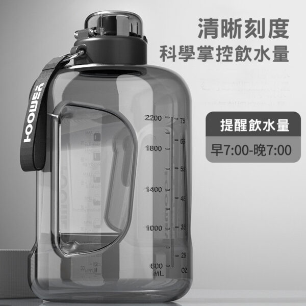 大容量tritan健身水壺：圖片 4