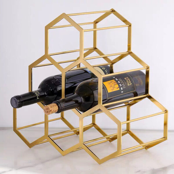現代金屬紅酒架