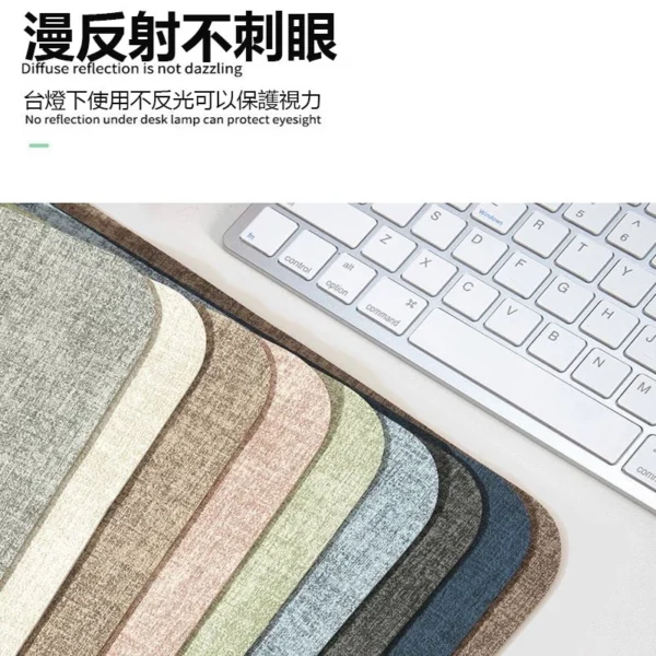 《客製化尺寸報價》北歐風防水防滑桌墊｜文青霧面質感款-多色可選：圖片 4